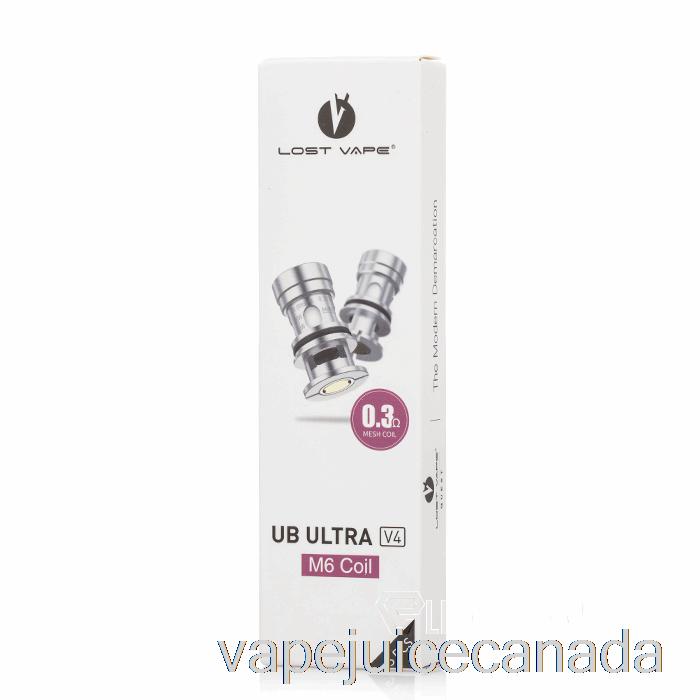 Vape Canada Lost Vape Ultra Boost Replacement Coils [V4] 0.3ohm M6 Coils